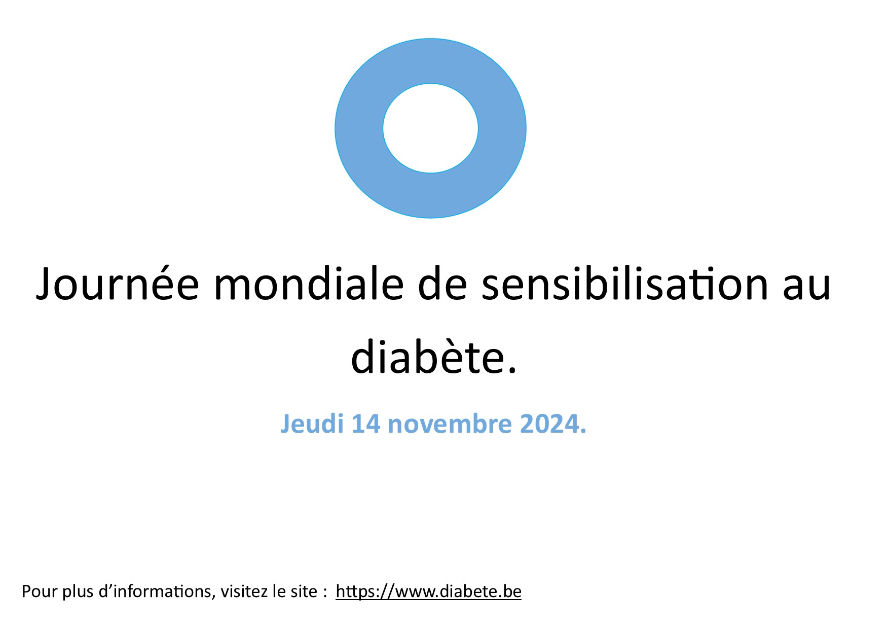 Journe de sensibilisation au diabte 2024